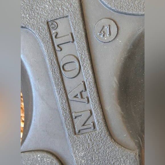 Naot Brand Women’s Leather Slides Black Size EU 41‎ - Picture 9 of 12